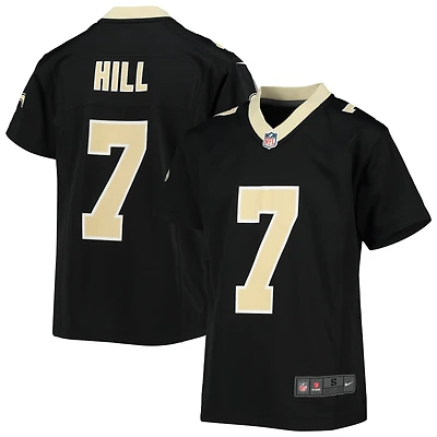 Youth Nike Taysom Hill Black New Orleans Saints Game Jersey