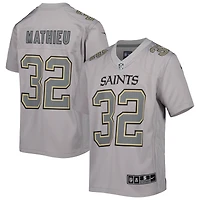 Enfant Nike Tyrann Mathieu Gris New Orleans Saints Atmosphere Game Jersey