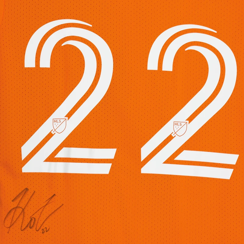 Kevin O'Toole New York City FC Autographed Match-Used #22 Orange Jersey from the 2023 MLS Season