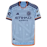 Kevin O'Toole New York City FC Autographed Match-Used #22 Sky Blue adidas Jersey from the 2024 MLS Season - Size S