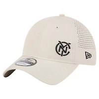 Casquette ajustable New York City FC Active 9TWENTY pour homme de couleur tan de New Era