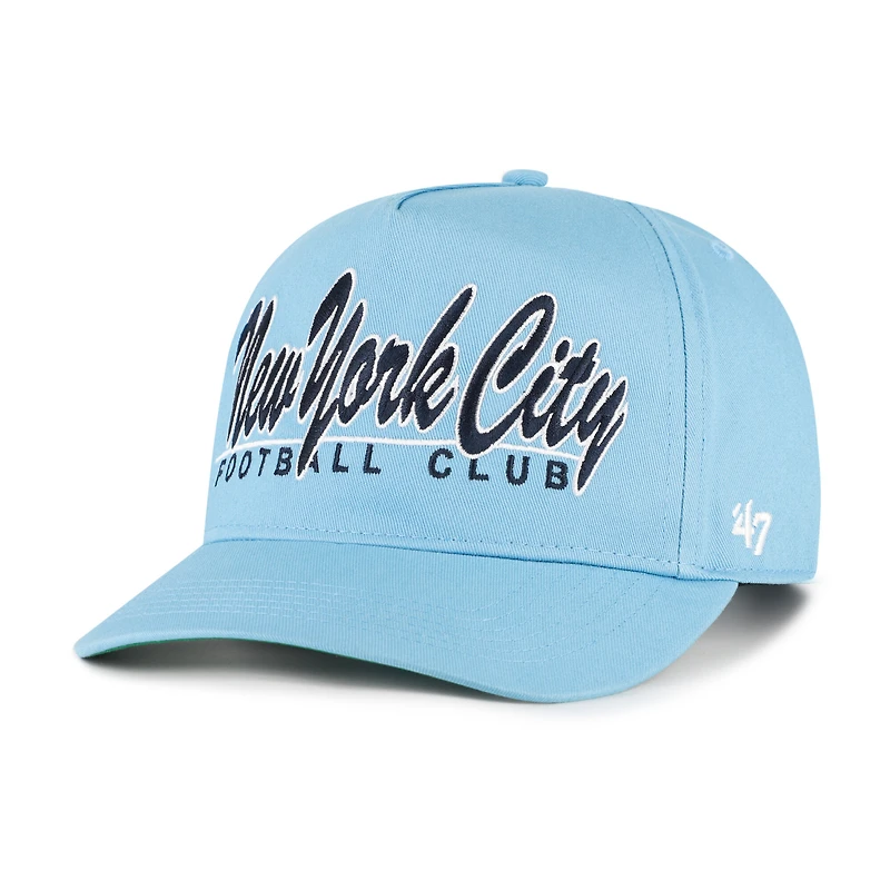 Casquette ajustable pour homme '47 Blue New York City FC Brushmark Hitch