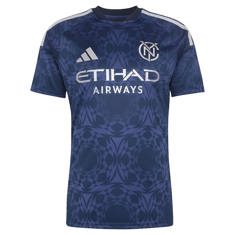 Men's adidas Aiden O’Neill Blue New York City FC 2026 The All Nations Kit Replica Jersey
