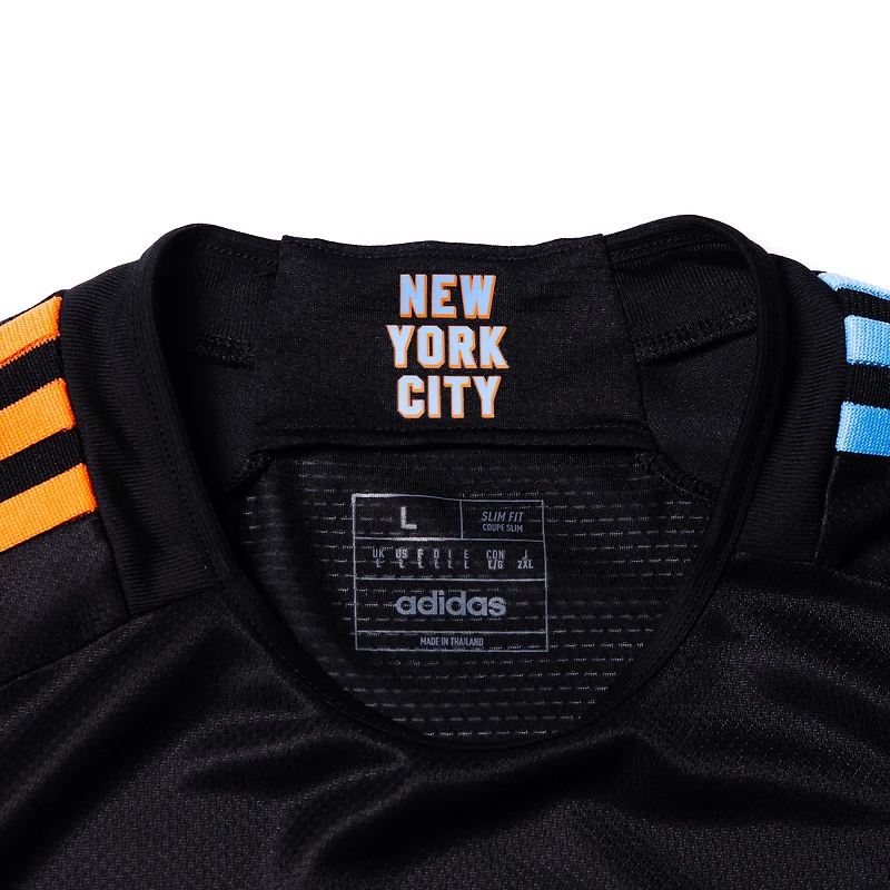 Men's adidas  Black New York City FC 2024 24/7 Kit Authentic Jersey