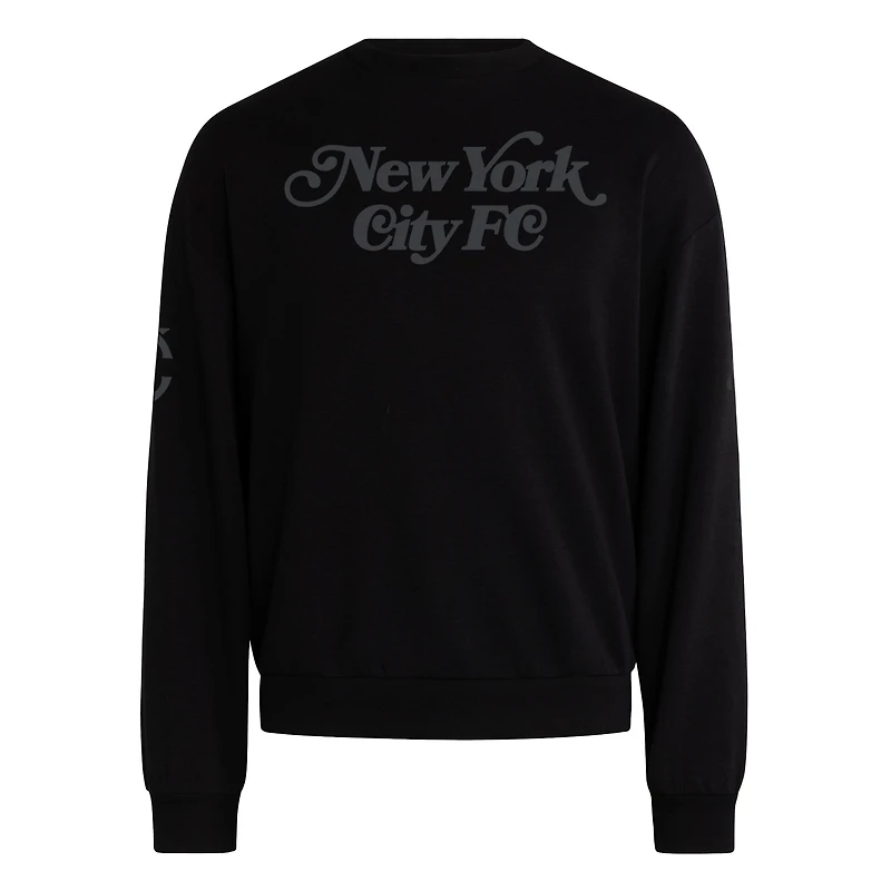 Sweat-shirt Soft Lux NYC FC ONY F25 pour homme, modèle V166134, uniquement NY x Adidas, SWTMENCRW KV5587