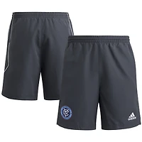 Short de voyage adidas New York City FC 2025 gris pour homme