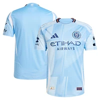 Maillot authentique adidas New York City FC 2025 The Excelsior Kit bleu clair pour homme