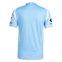 Maillot authentique adidas New York City FC 2025 The Excelsior Kit bleu clair pour homme