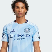 Maillot authentique adidas New York City FC 2025 The Excelsior Kit bleu clair pour homme