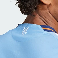 Maillot authentique adidas New York City FC 2025 The Excelsior Kit bleu clair pour homme