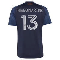 Men's adidas Thiago Martins Blue New York City FC 2026 The All Nations Kit Replica Jersey