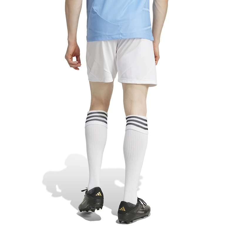 Short adidas blanc New York City FC Domicile 2025 The Excelsior Kit Authentic pour homme