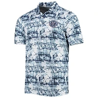 Men's Antigua Navy New York City FC Vivid Polo
