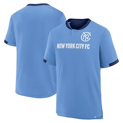 T-shirt bleu fanatiques pour homme New York City FC Stoppage Time Striker