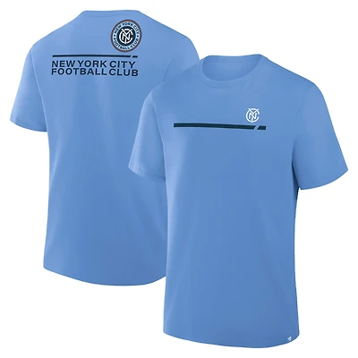 Men's Fanatics Sky Blue New York City FC Corner Kick Legacy Cotton T-Shirt