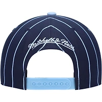 Pin Snapback New York City FC Team Mitchell & Ness pour homme bleu marine