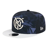 Men's New Era Black New York City FC 2026 Jersey Hook 9FIFTY Snapback Hat