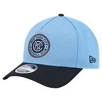 Casquette ajustable New Era bleu clair New York City FC 2025 Jersey Hook 9FORTY M-Crown pour homme