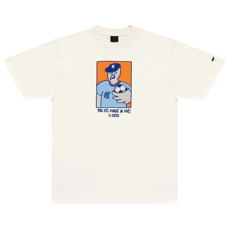 T-shirt unisexe Only NY x NYCFC avec mascotte de pigeon naturel