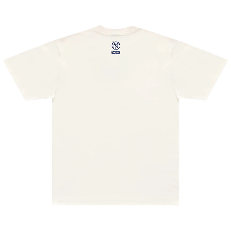 T-shirt unisexe Only NY x NYCFC avec mascotte de pigeon naturel