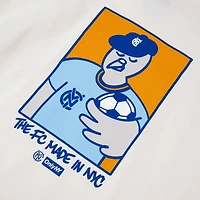 T-shirt unisexe Only NY x NYCFC avec mascotte de pigeon naturel