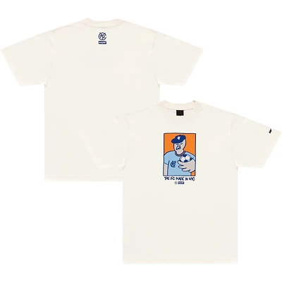 T-shirt unisexe Only NY x NYCFC avec mascotte de pigeon naturel