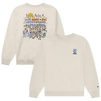 Sweat-shirt unisexe Only NY x NYCFC Oatmeal Tailgate