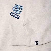 Sweat-shirt unisexe Only NY x NYCFC Oatmeal Tailgate