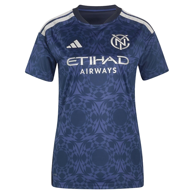 Women's adidas Aiden O’Neill Blue New York City FC 2026 The All Nations Kit Replica Jersey
