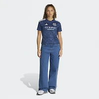 Women's adidas Blue New York City FC 2026 The All Nations Kit Replica Jersey