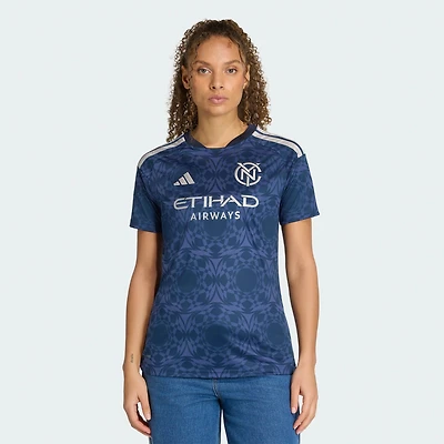 Women's adidas Blue New York City FC 2026 The All Nations Kit Replica Jersey