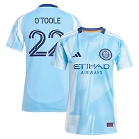 Women's adidas Kevin O'Toole Light Blue New York City FC 2025 The Excelsior Kit Replica Player Jersey