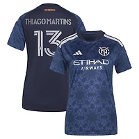 Women's adidas Thiago Martins Blue New York City FC 2026 The All Nations Kit Replica Jersey