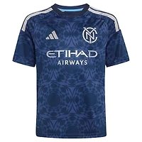 Youth adidas Blue New York City FC 2026 The All Nations Kit Replica Jersey