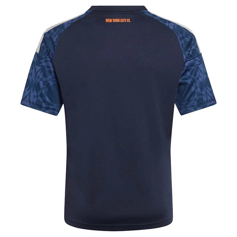 Youth adidas Blue New York City FC 2026 The All Nations Kit Replica Jersey