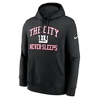 Nike Black New York Giants The City Never Sleeps Club Fleece Hoodie