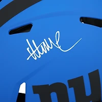Casque authentique Riddell Rave Speed autographié par Abdul Carter des New York Giants
