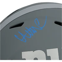 Réplique du casque Riddell Slate Speed autographié par Abdul Carter des New York Giants