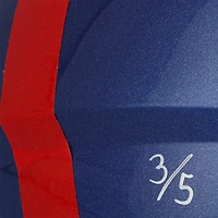Casque Riddell Speed ​​authentique autographié par Abdul Carter des New York Giants avec inscription « Dark Vador »