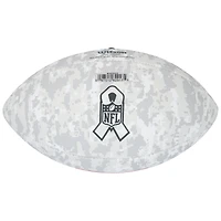 Abdul Carter New York Giants Autographed Wilson 2024 Salute To Service Football 