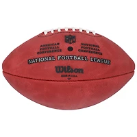 Ballon de football Wilson Duke en couleur autographié par Abdul Carter des New York Giants
