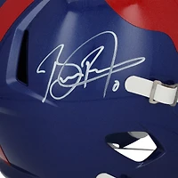 Casque réplique Riddell 2024 Alternate Speed ​​autographié par Brian Burns des New York Giants