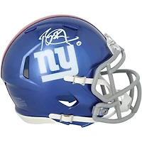 Mini casque Riddell Speed ​​autographié par Brian Burns, des Giants de New York