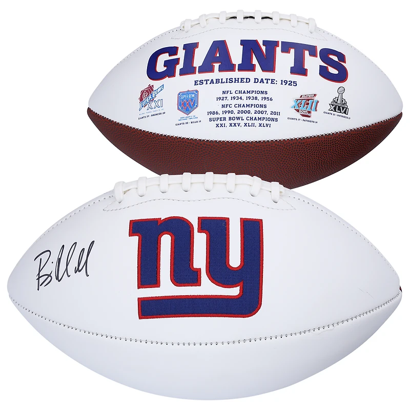 Brian Daboll New York Giants Autographed White Panel Football
