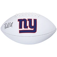 Brian Daboll New York Giants Autographed White Panel Football