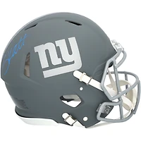 Casque Riddell Slate Speed authentique dédicacé par Cam Skattebo des New York Giants