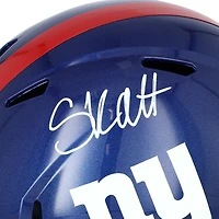 Réplique du casque Riddell Speed ​​autographié par Cameron Skattebo, multi-équipes de la NFL