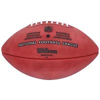 Ballon de football Wilson Duke autographié par Cameron Skattebo, multi-équipes de la NFL, en couleur