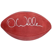 Ballon de football professionnel Wilson Duke dédicacé par Darren Waller des New York Giants