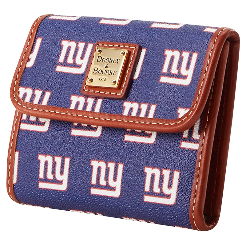 Dooney & Bourke New York Giants Portefeuille à rabat pour cartes de crédit
